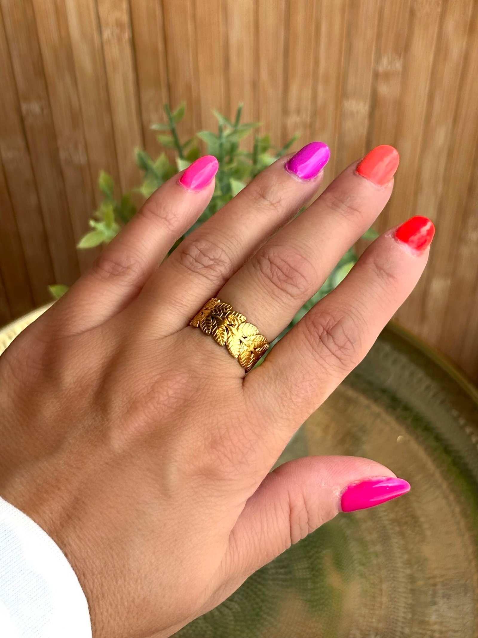 Bague FANNY doré – Image 2