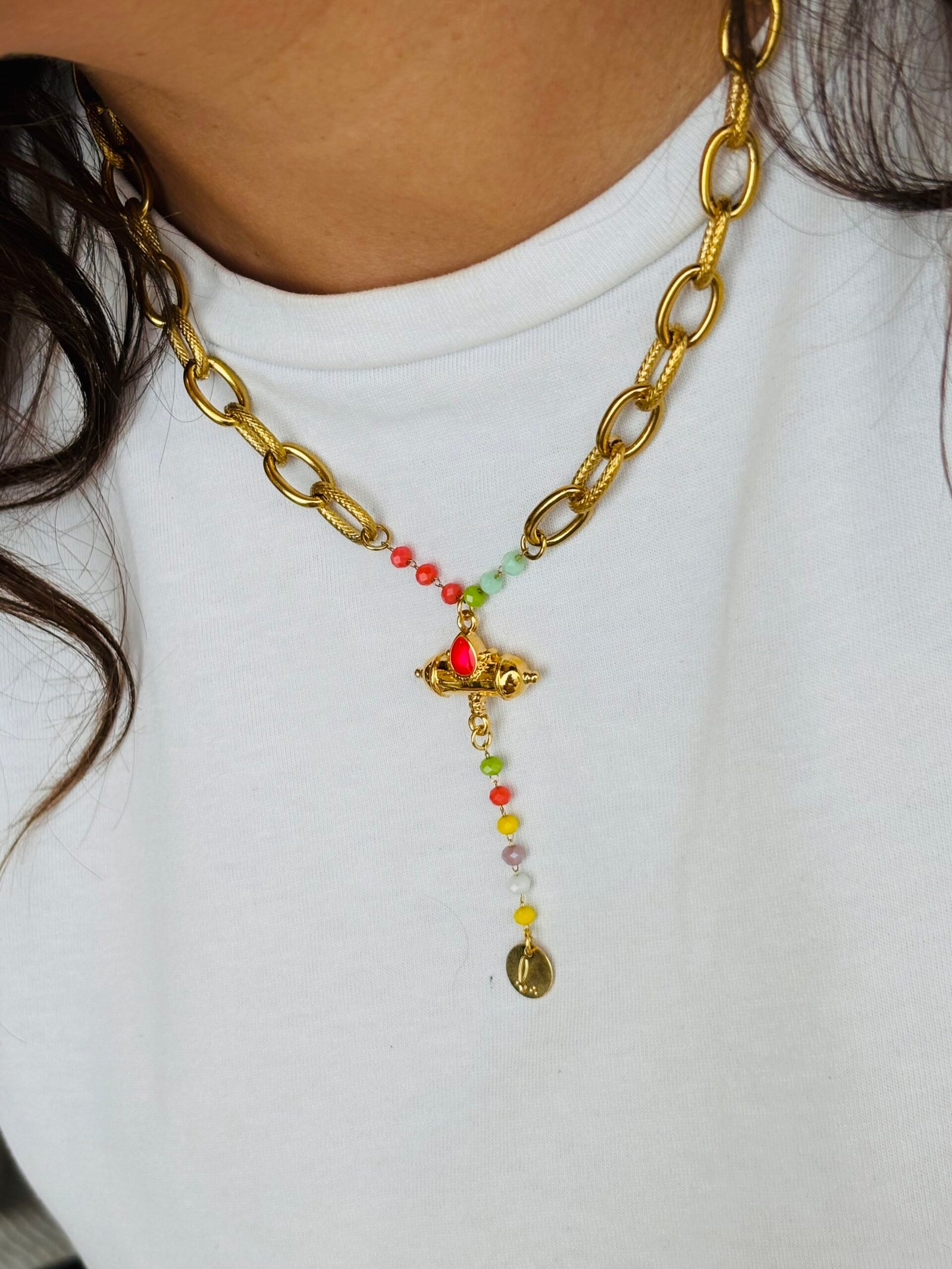 Collier CAMILLA multicolore – Image 2