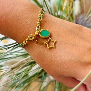 Bracelet ELLA vert