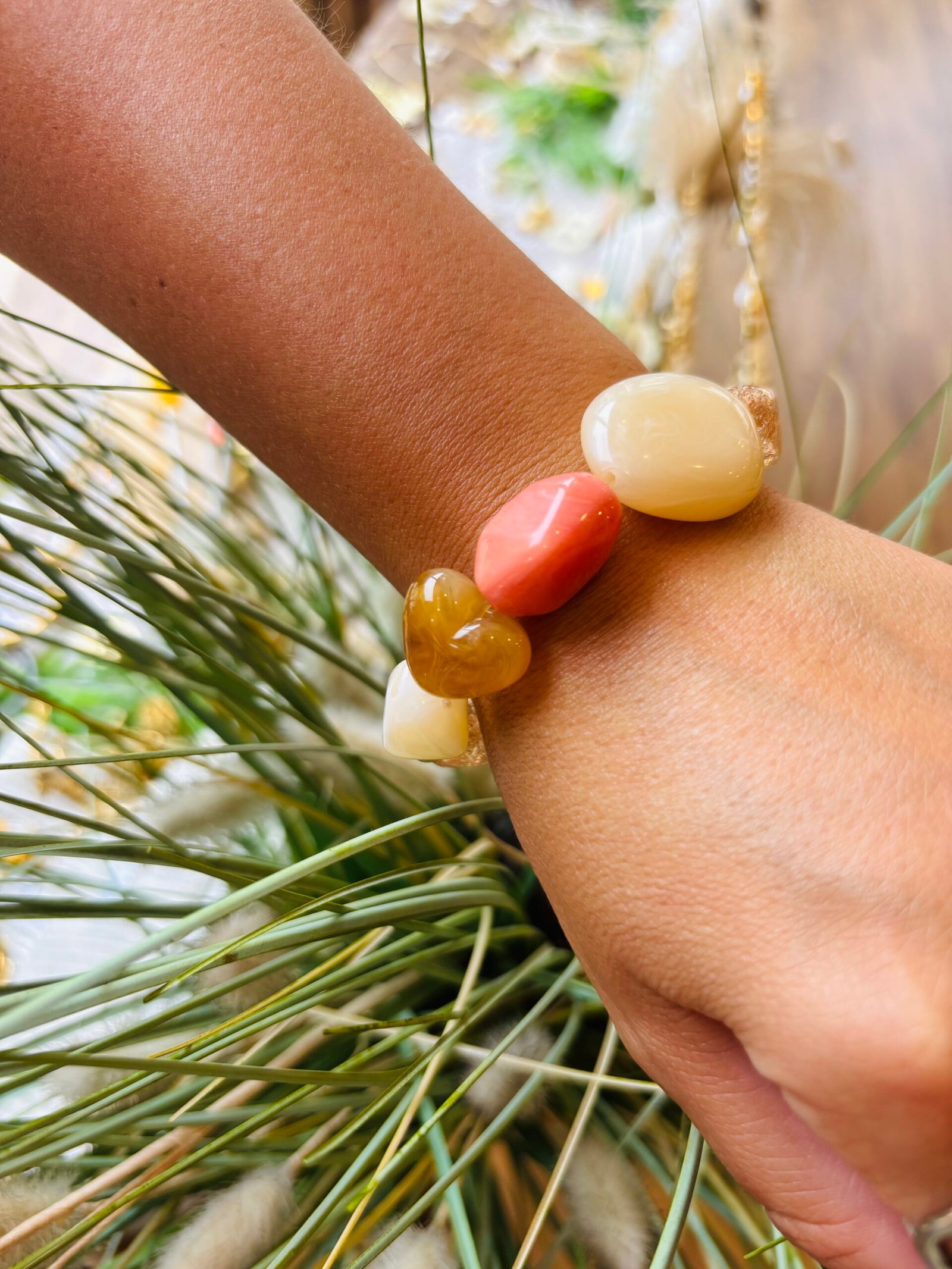 Bracelet SOLEIL nuance de rose – Image 2