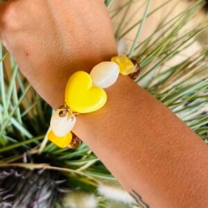 Bracelet SOLEIL nuance de jaune