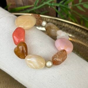 Bracelet SOLEIL nuance de rose