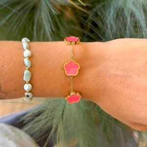 Bracelet AUDACIEUSE rose