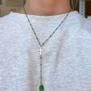 Collier ROSA vert