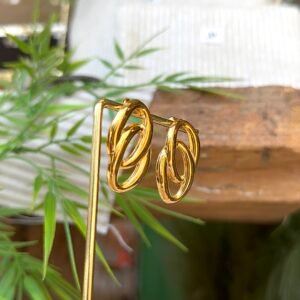 Boucles d'oreilles MADIE doré