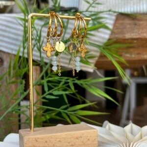 Boucles d'oreilles BLUEY bleu ciel