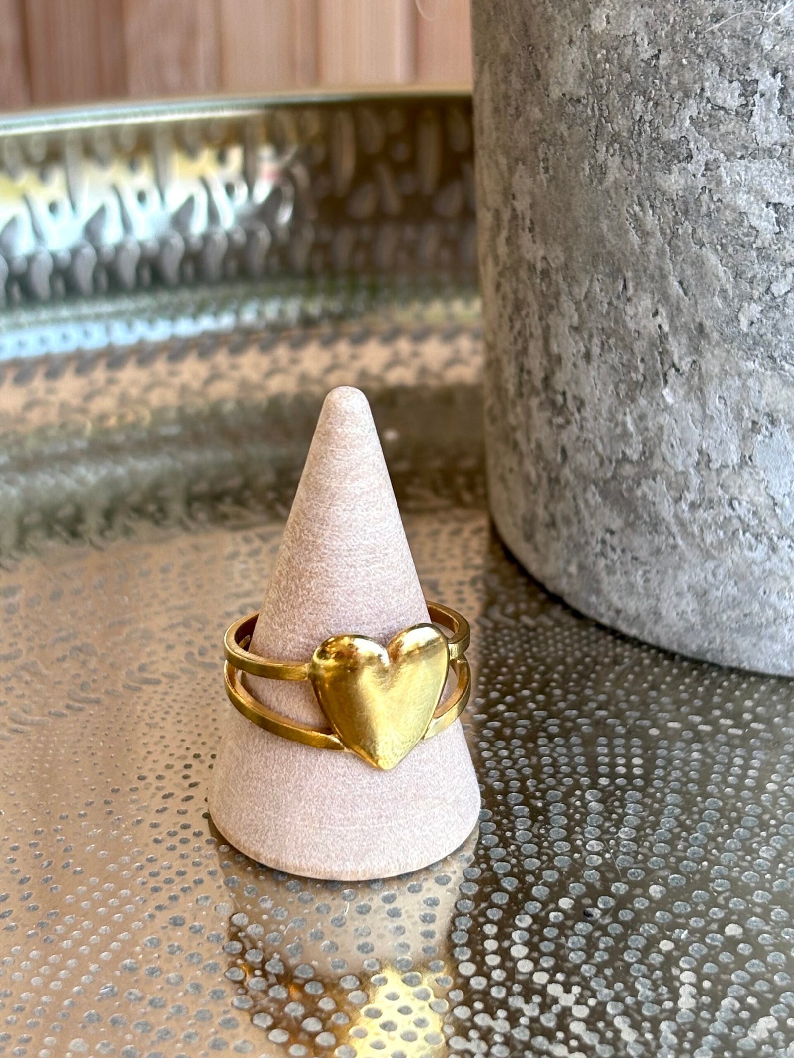 Bague CORA doré
