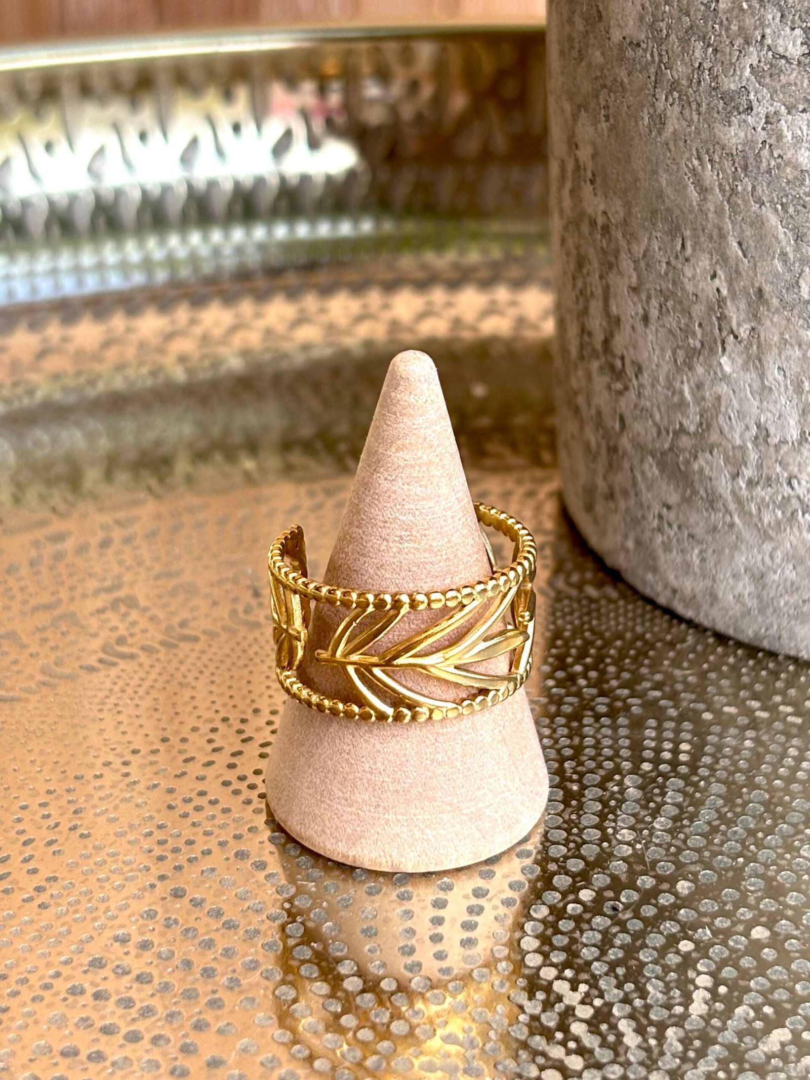 Bague LÄFY doré