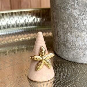 Bague STARFISH doré