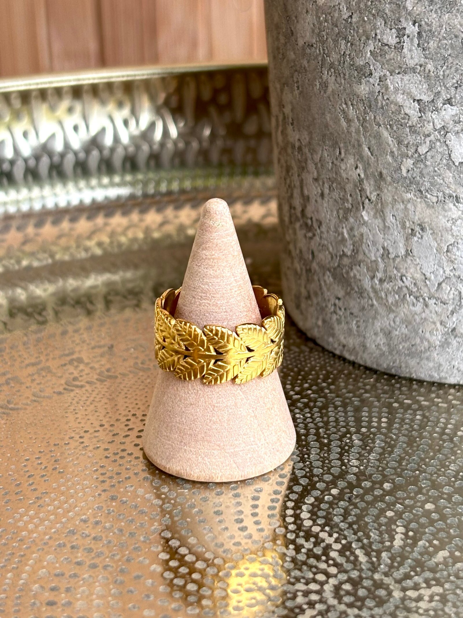 Bague FANNY doré