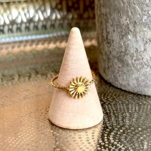 Bague BECA doré