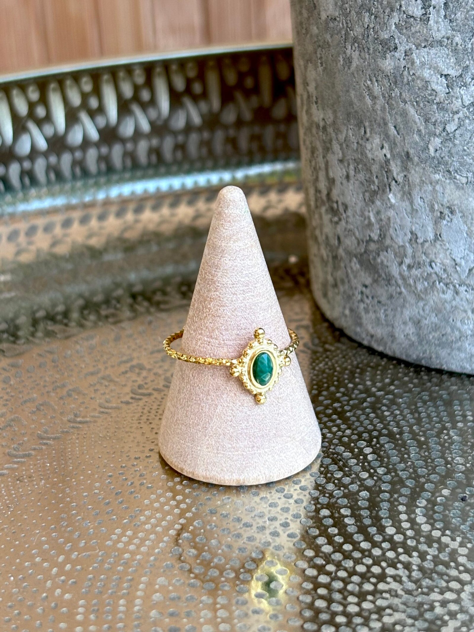 Bague VANIA vert