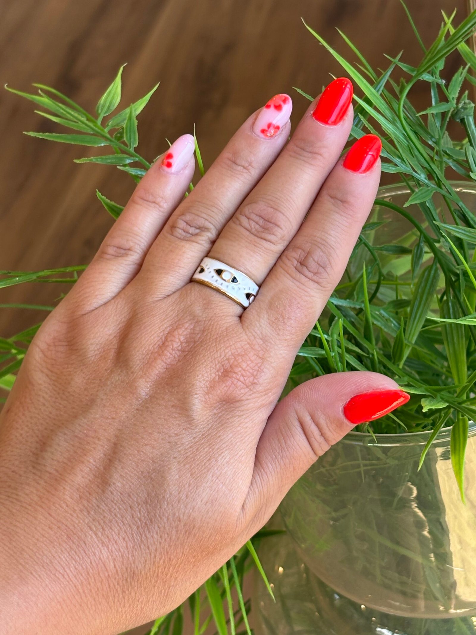 Bague ISIS blanc