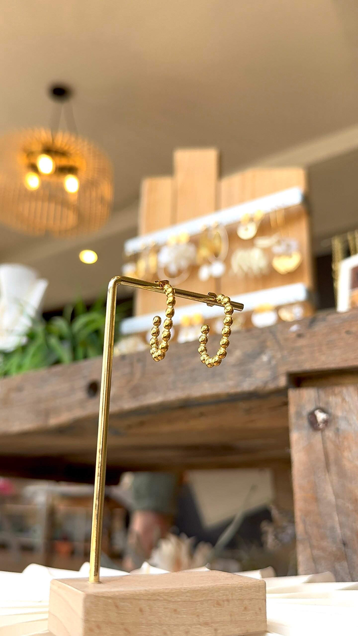 Boucles d'oreilles LÜLA doré