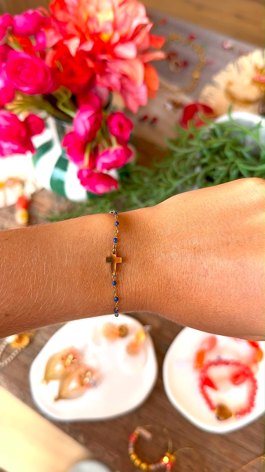 Bracelet SABY bleu – Image 2