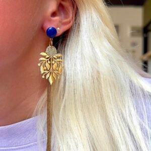 Boucles d'oreilles CHIARRA bleu
