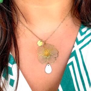 Collier IDA blanc