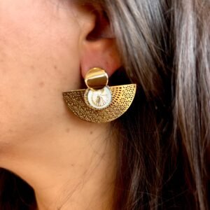 Boucles d'oreilles PAOLA blanc