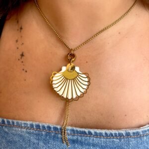 Collier SAMYA blanc