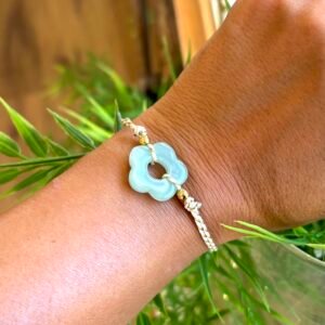 Bracelet LUANA vert d'eau