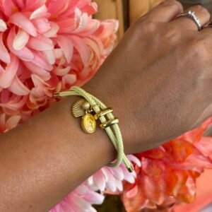 Bracelet CASSANDRE jaune