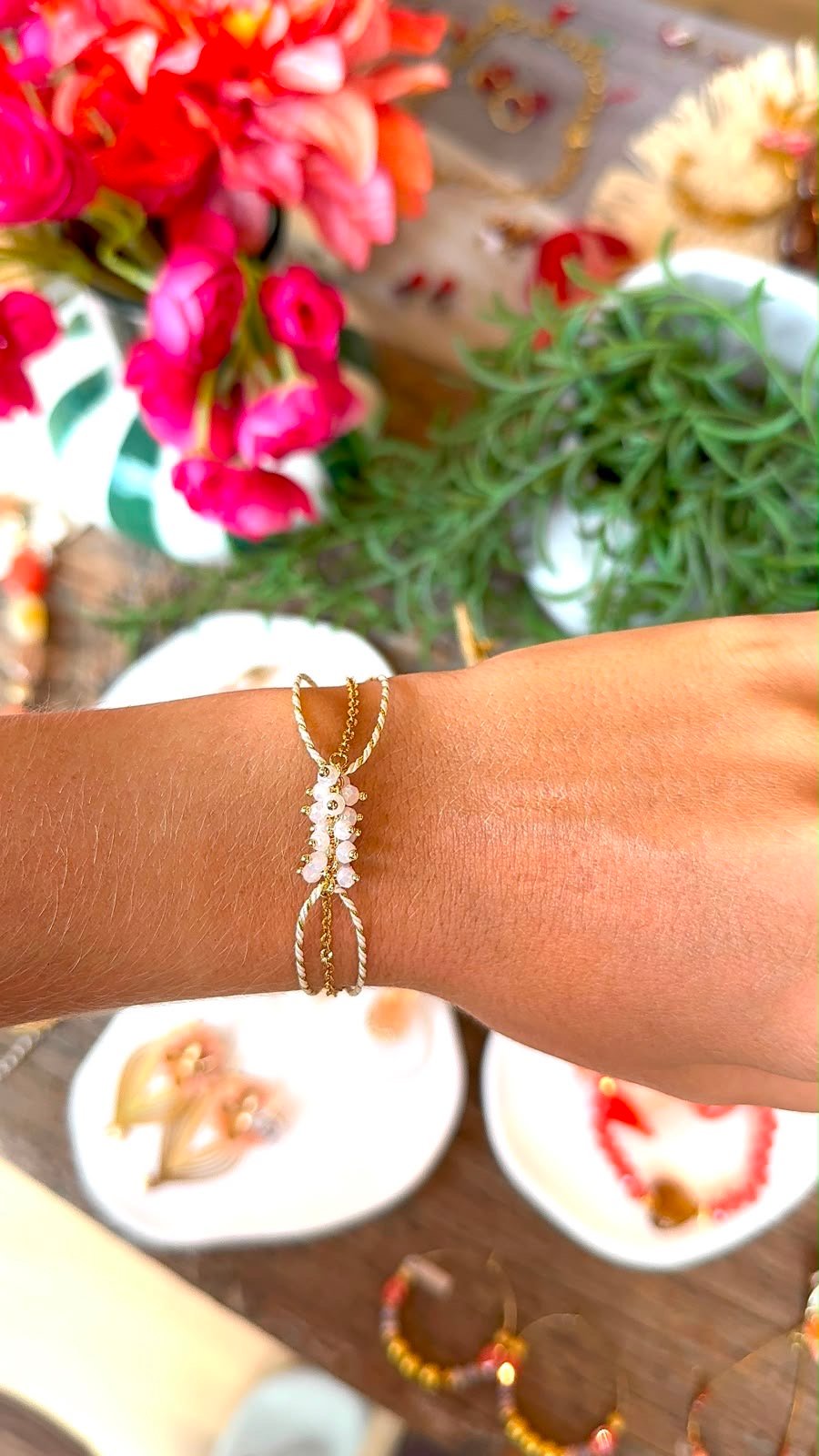 Bracelet SCARLETTE blanc