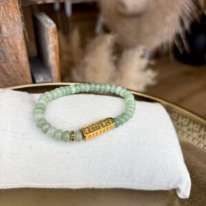 Bracelet EVIDENCE vert d'eau