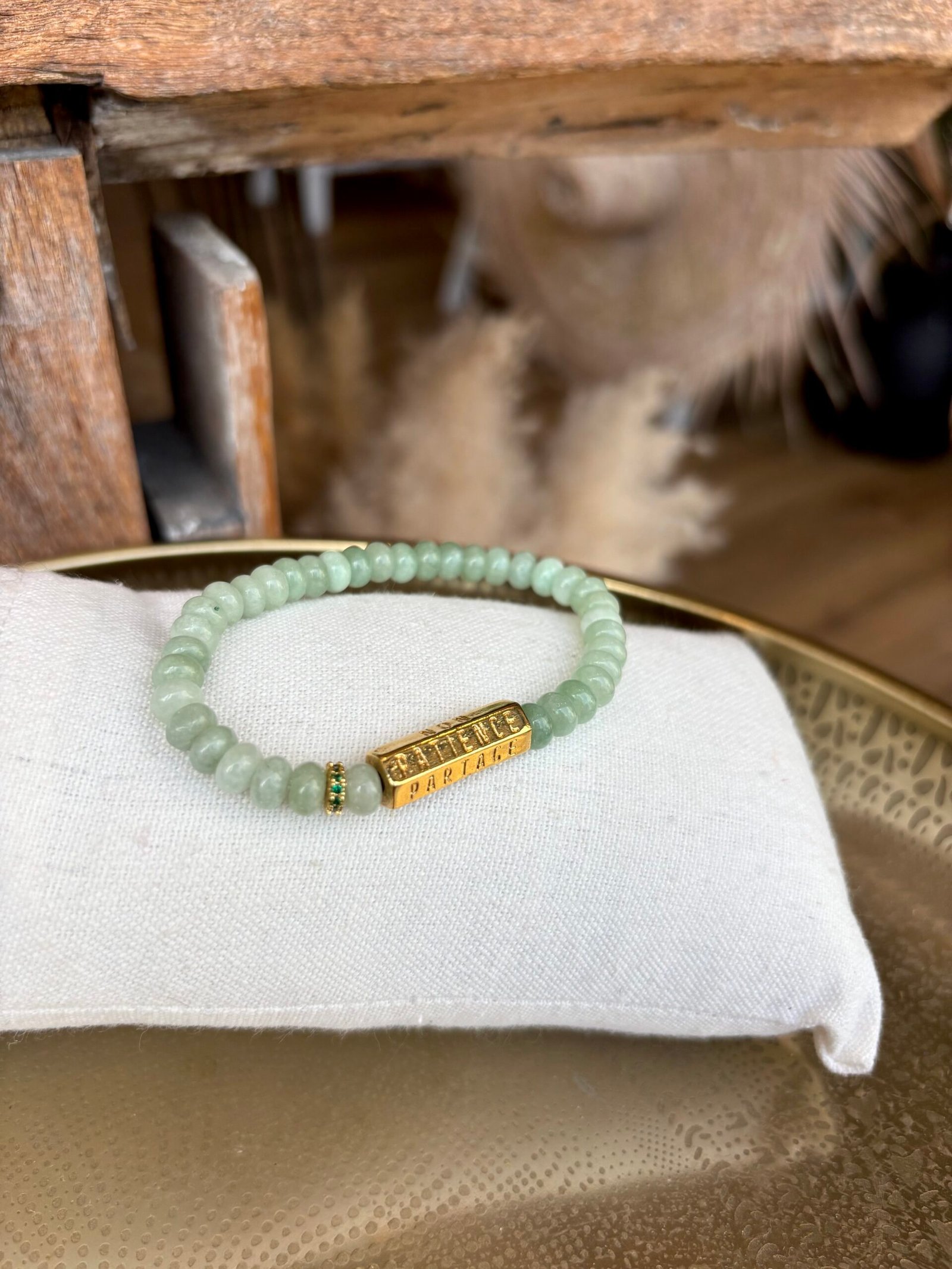 Bracelet EVIDENCE vert d'eau