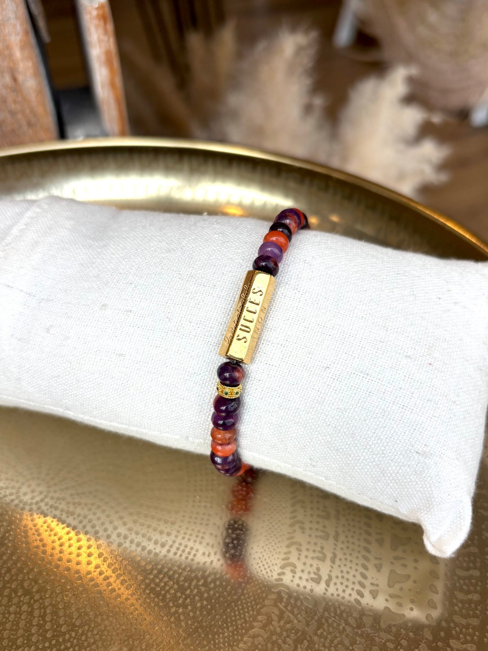 Bracelet EVIDENCE violet, orange – Image 2
