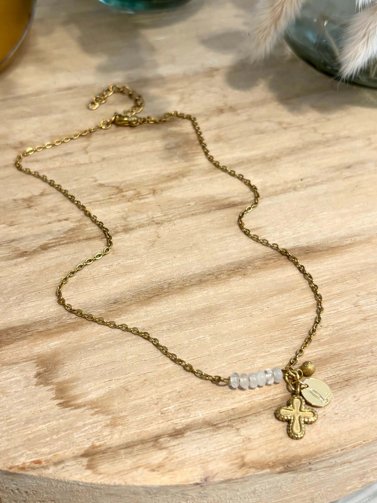 Collier ALIZEE blanc