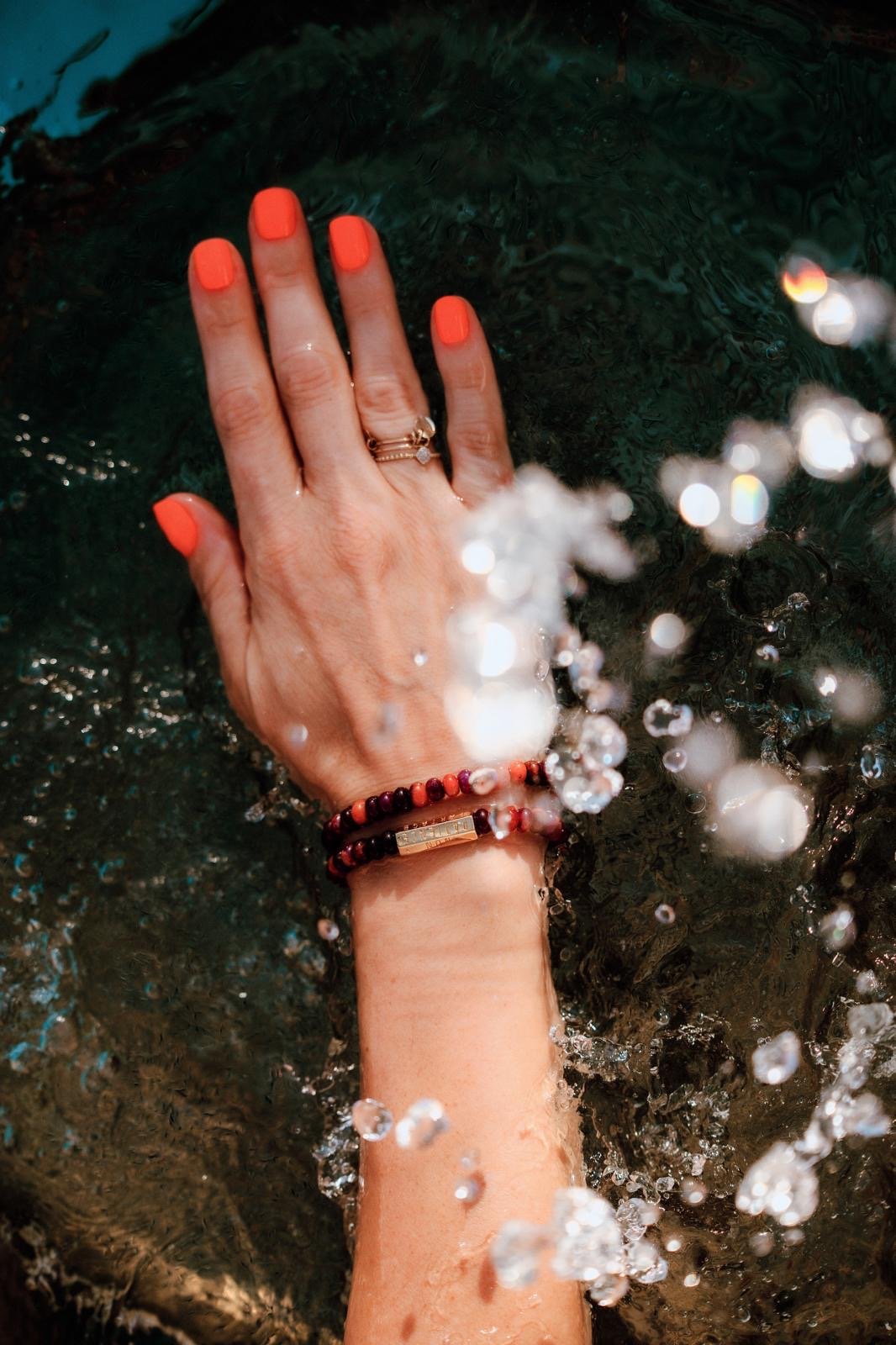 Bracelet EVIDENCE violet, orange – Image 3