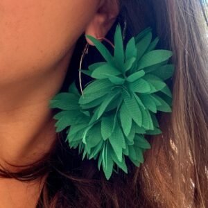 Boucles d'oreilles CAPRI vert