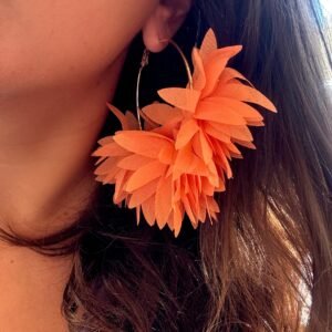 Boucles d'oreilles CAPRI orange