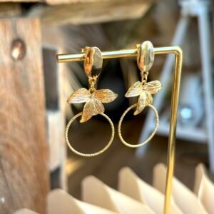 Boucles d'oreilles JUNE doré