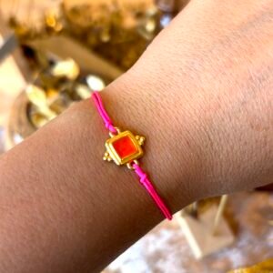 Bracelet CHARLOTTE rose, orange