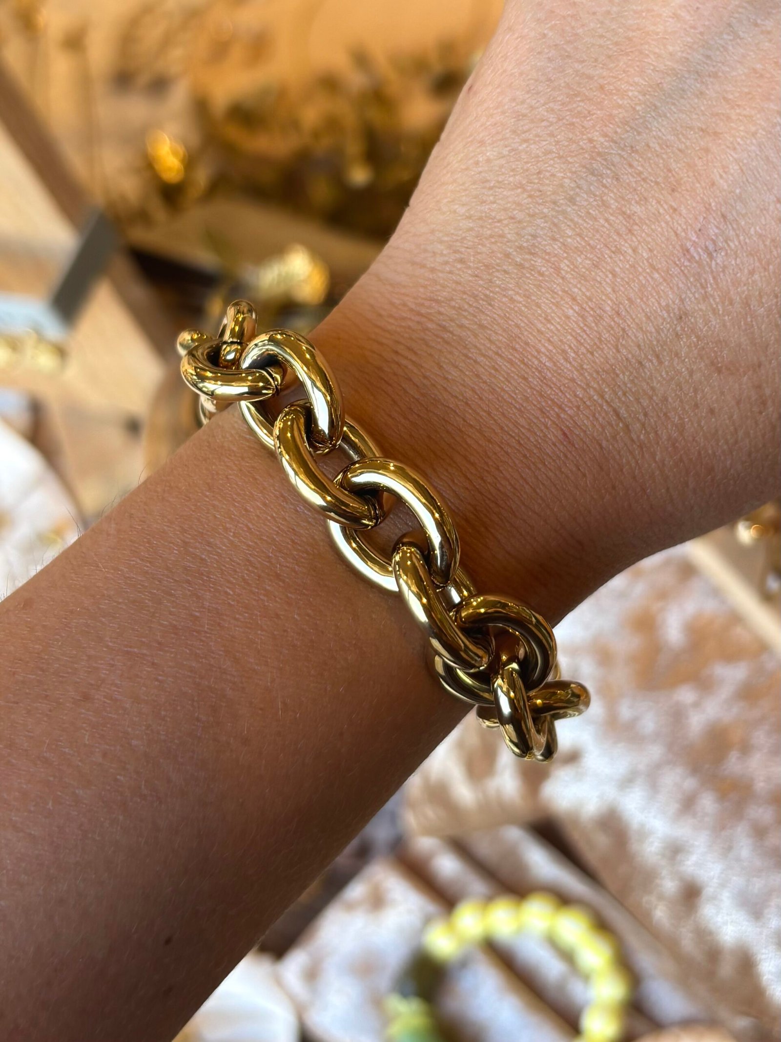 Bracelet TELINA doré – Image 2