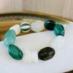 Bracelet SOLEIL nuance de vert