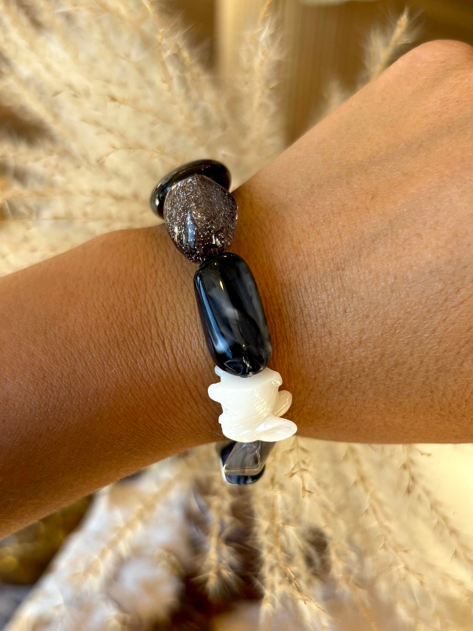 Bracelet SOLEIL nuance de noir – Image 2