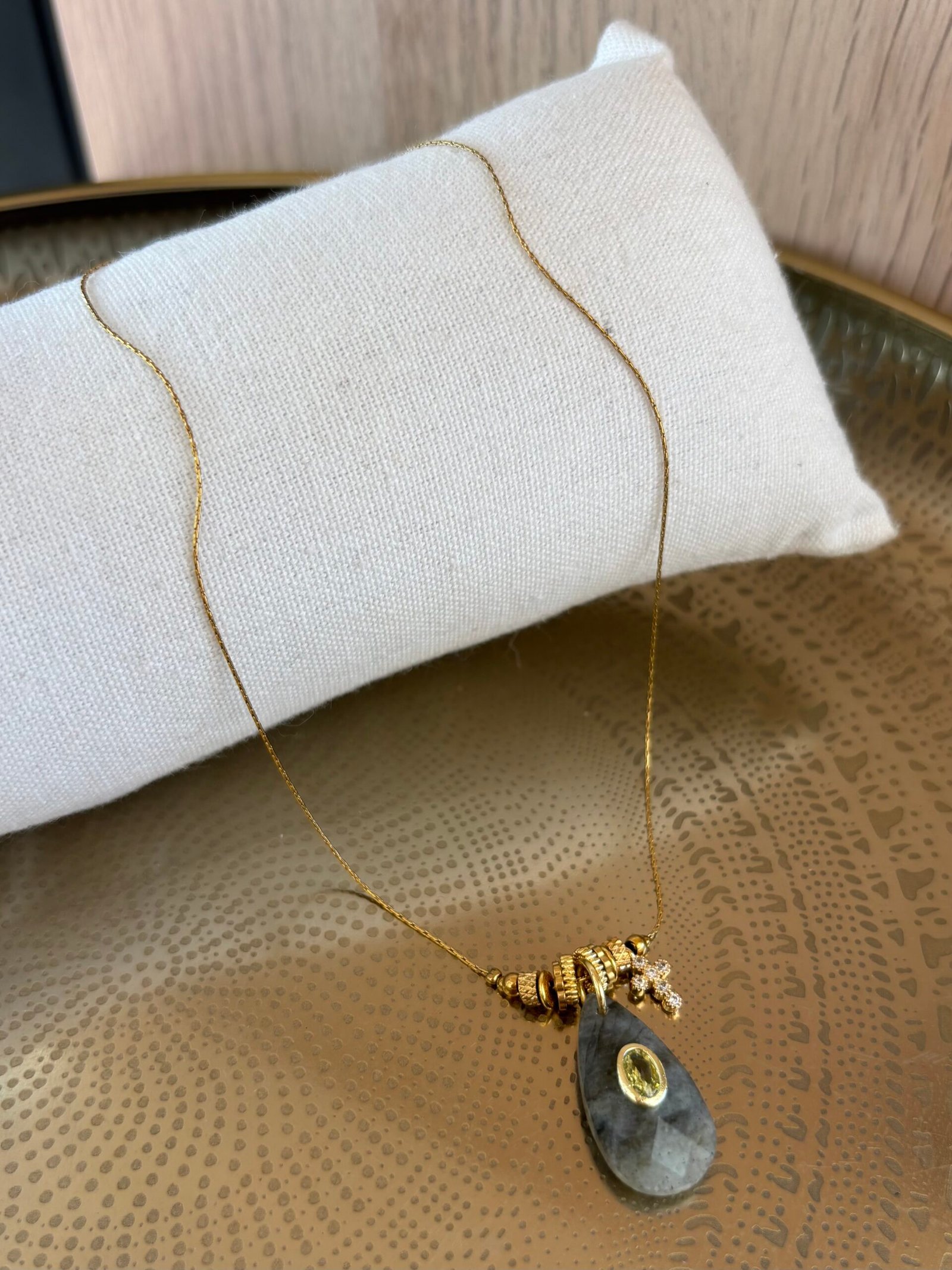 Collier AURORA gris