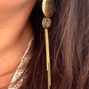 Boucles d'oreilles AMORE doré