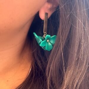 Boucles d'oreilles JYNA vert