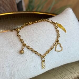 Bracelet VIOLINE doré