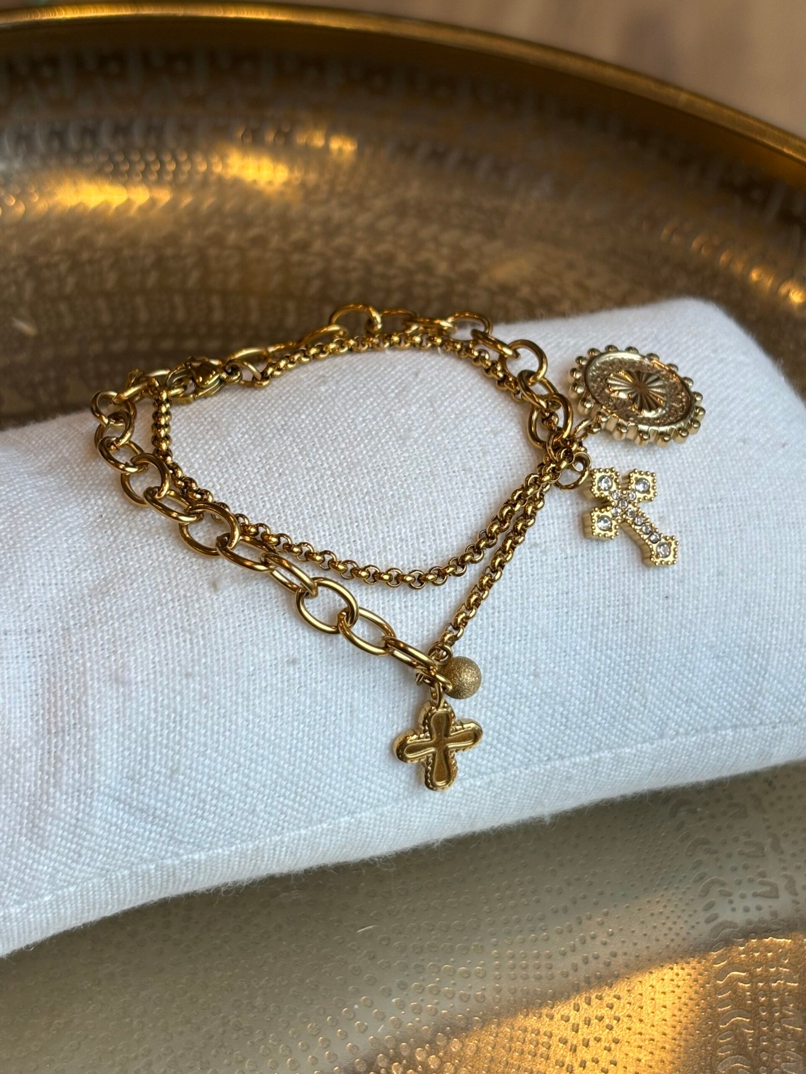 Bracelet ESMEE doré – Image 2