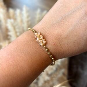Bracelet ALMA saumon