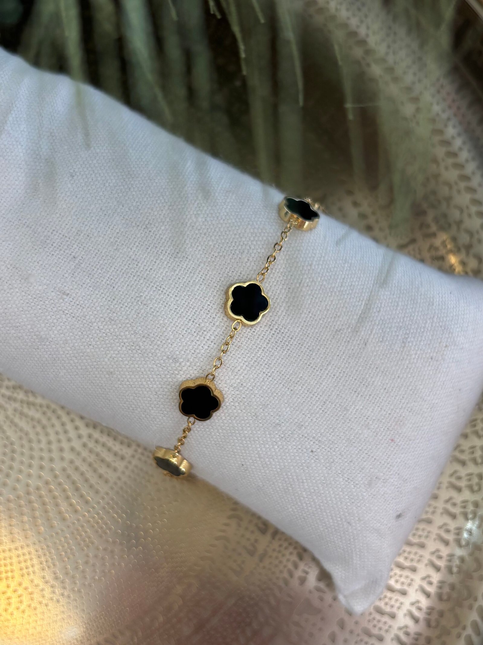 Bracelet AUDACIEUSE noir petit modèle – Image 2